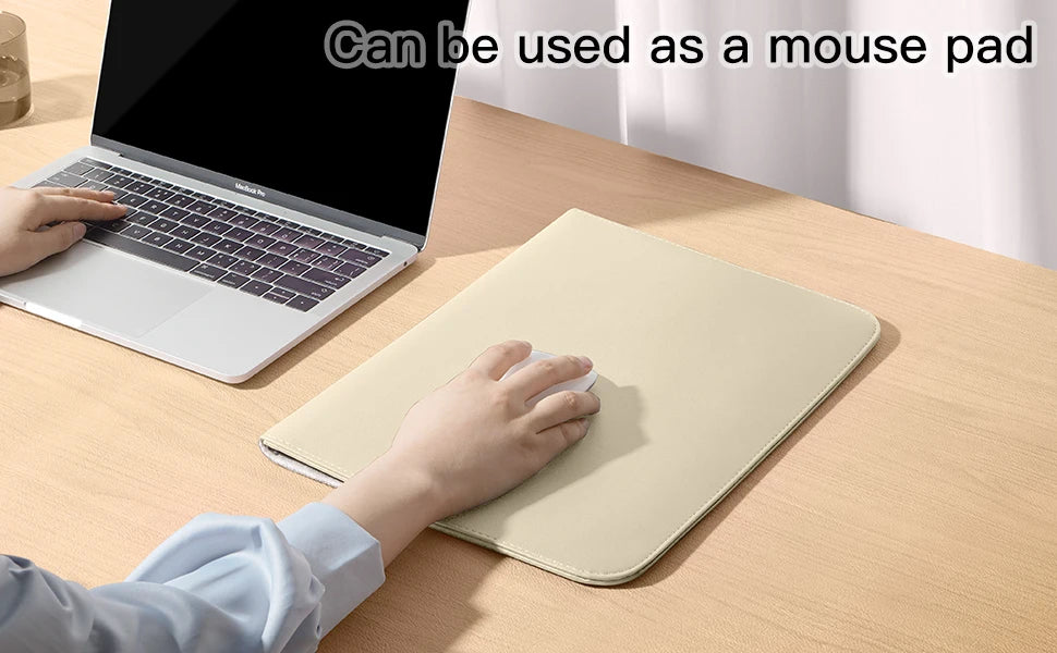 Laptop Sleeve bag Cases For Macbook Pro Air 13.3 M4 M3 13.6 14 16 15 XiaoMi 15.6 Notebook pouch Cover HP DELL Shell Accessories