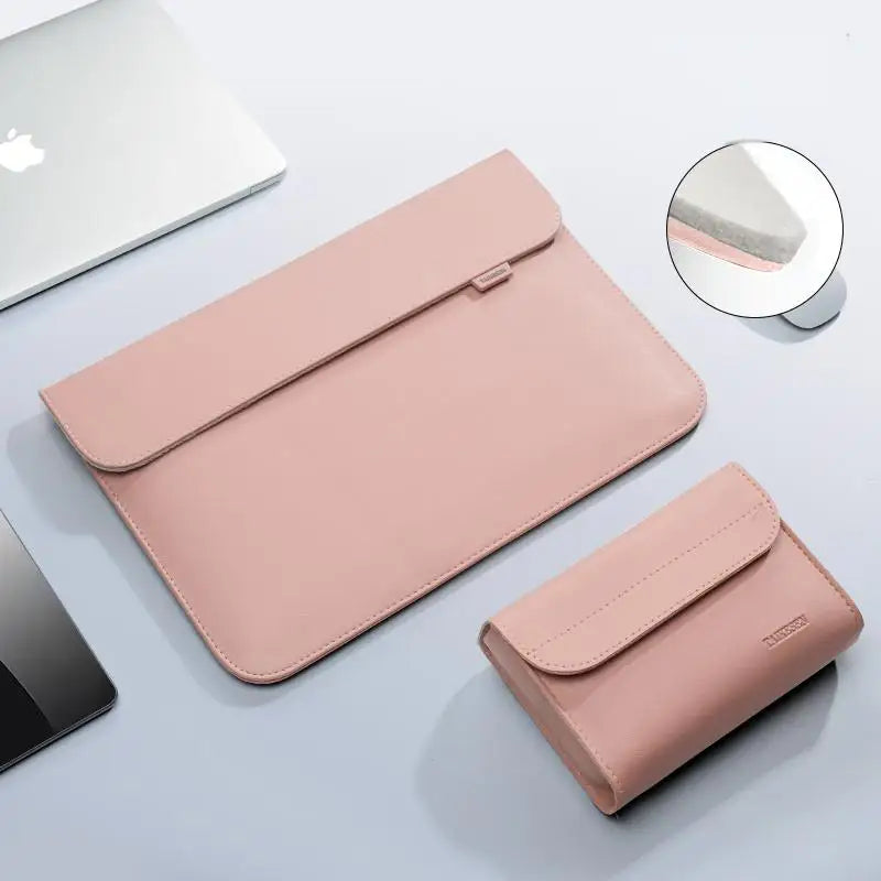 Laptop Sleeve bag Cases For Macbook Pro Air 13.3 M4 M3 13.6 14 16 15 XiaoMi 15.6 Notebook pouch Cover HP DELL Shell Accessories